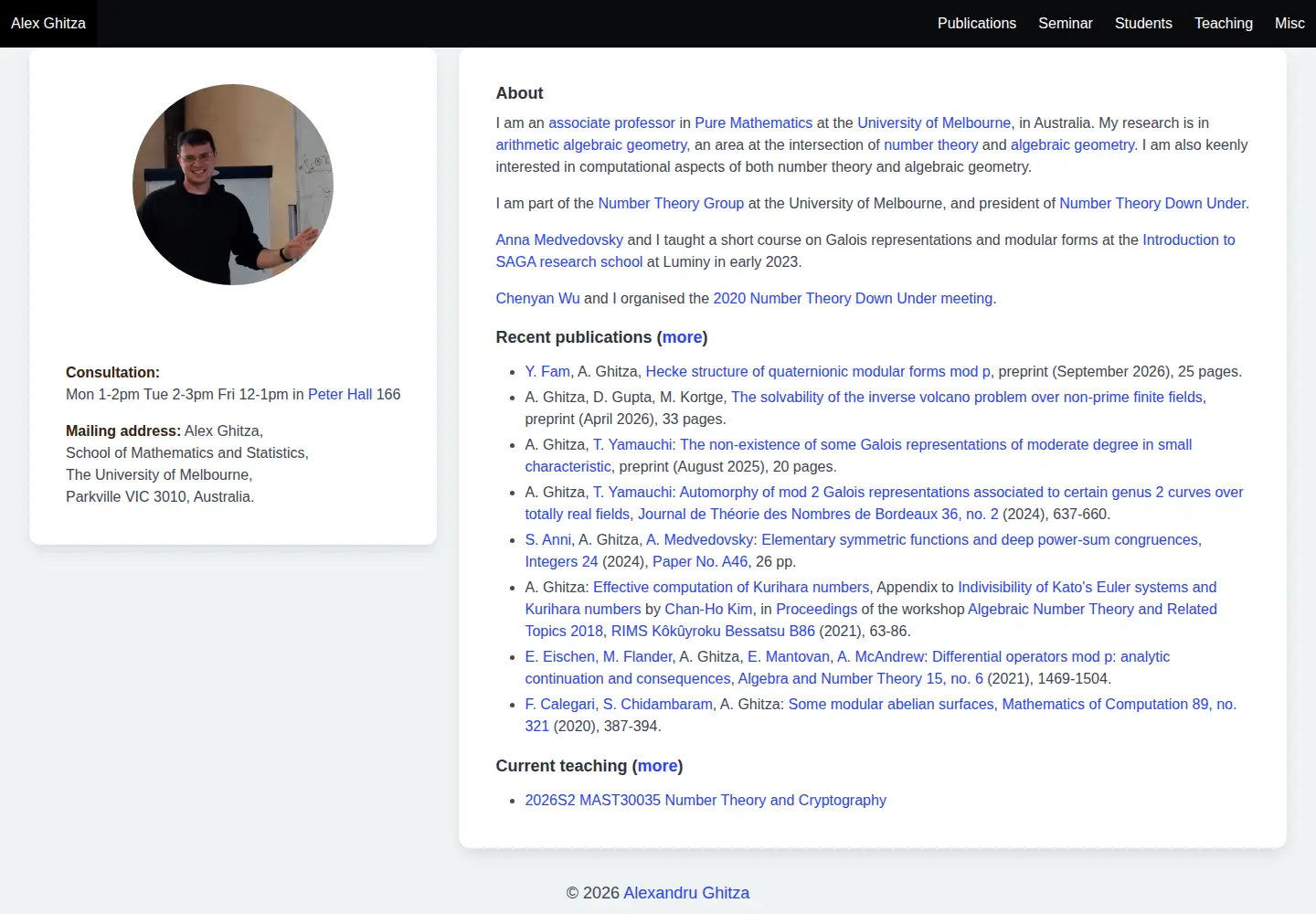 Screenshot of aghitza.org