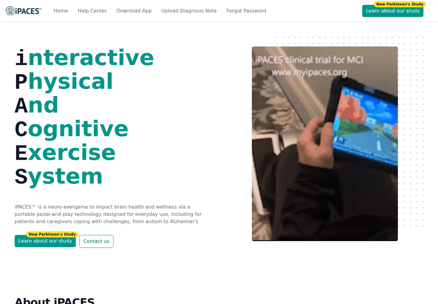 Captured homepage of myipaces.org in the current scan
