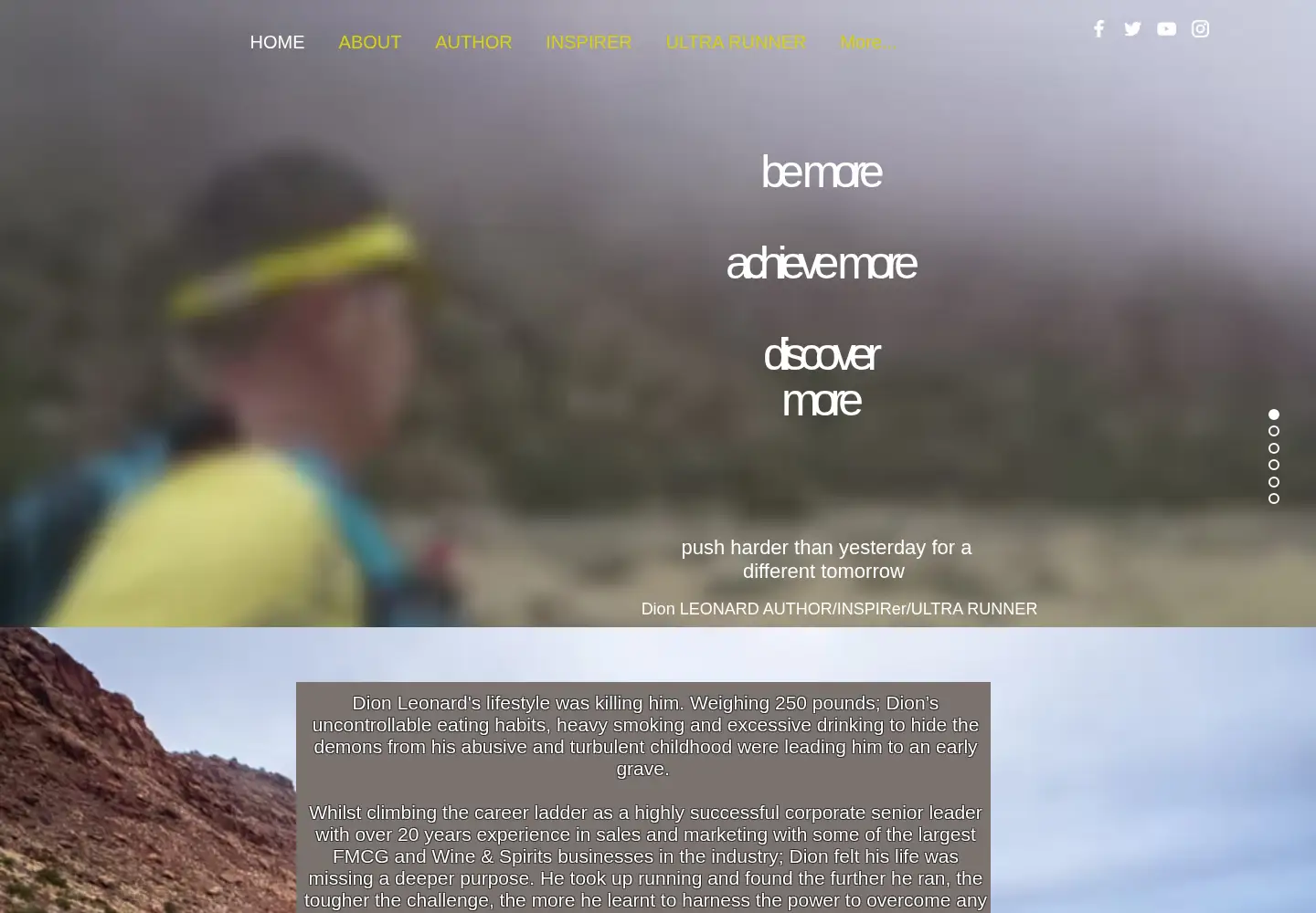 Screenshot of dionleonard.com