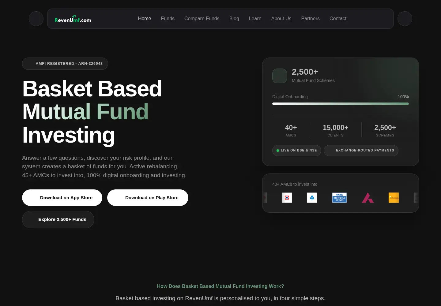 Screenshot of revenumf.com
