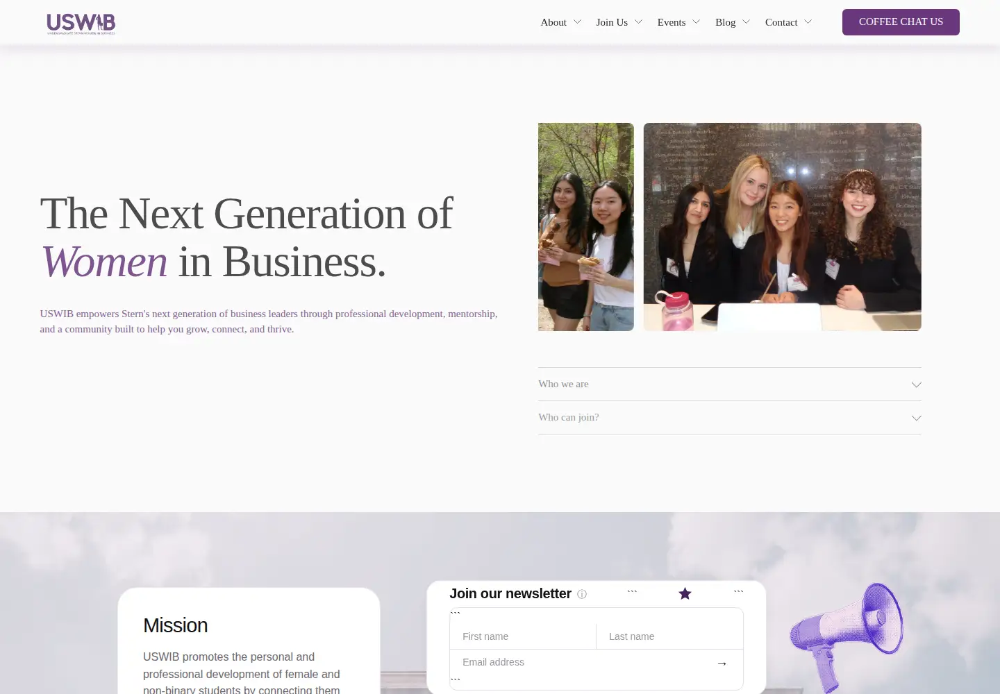 Screenshot of uswib.com