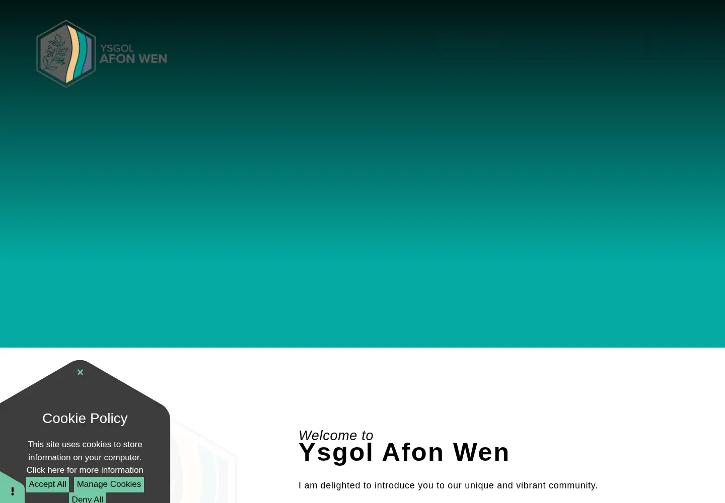 Screenshot of ysgolafonwen.co.uk