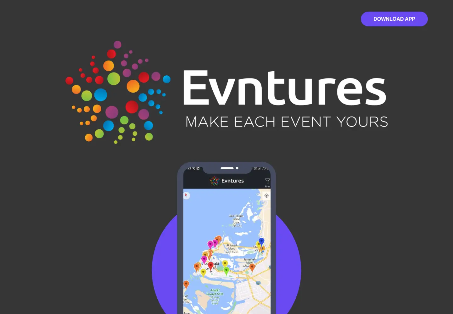 Screenshot of evntures.com