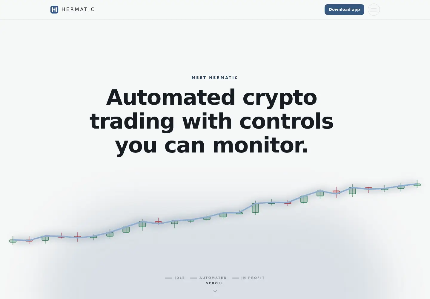 Screenshot of hermatic.io
