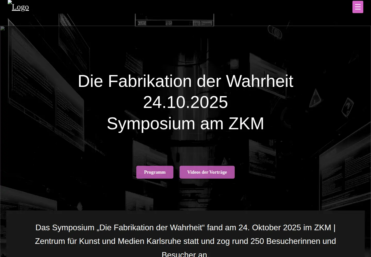 Screenshot of diefabrikationderwahrheit.org