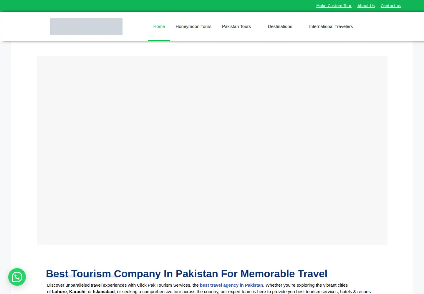 Screenshot of clickpakistan.org