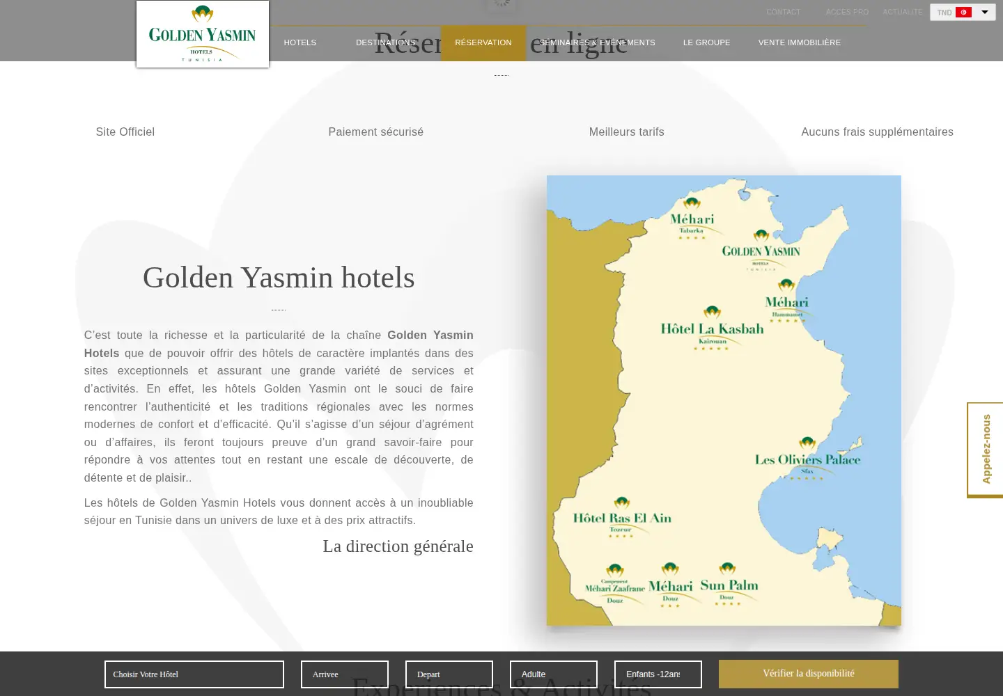 Screenshot of goldenyasmin.com