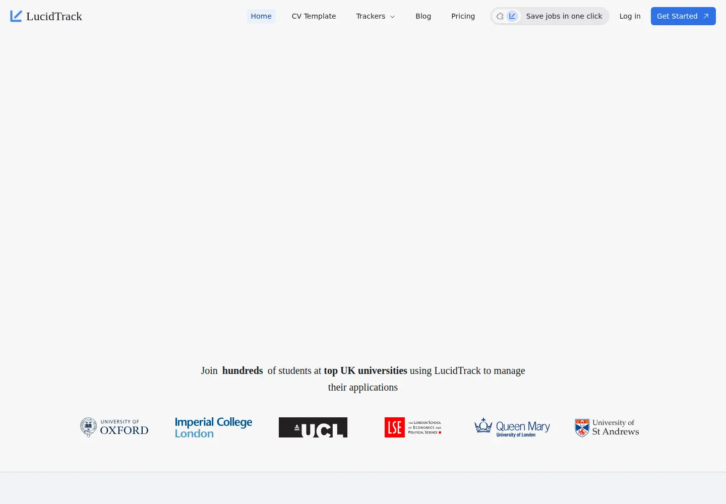 Screenshot of lucidtrack.dev