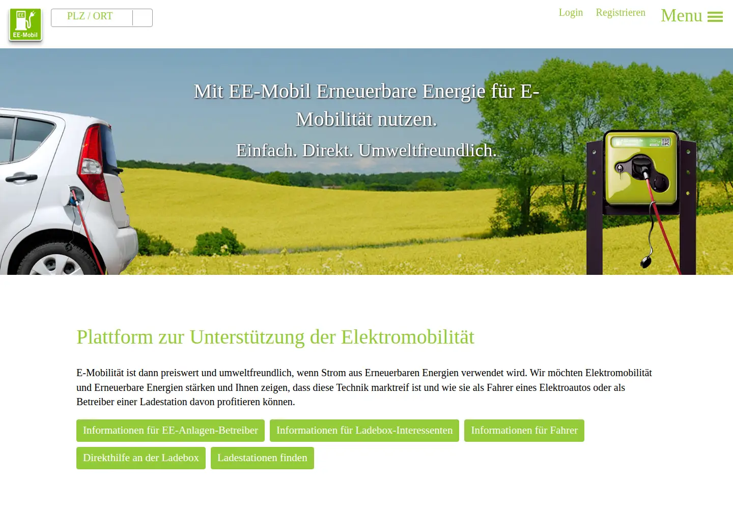 Screenshot of ee-mobil.de