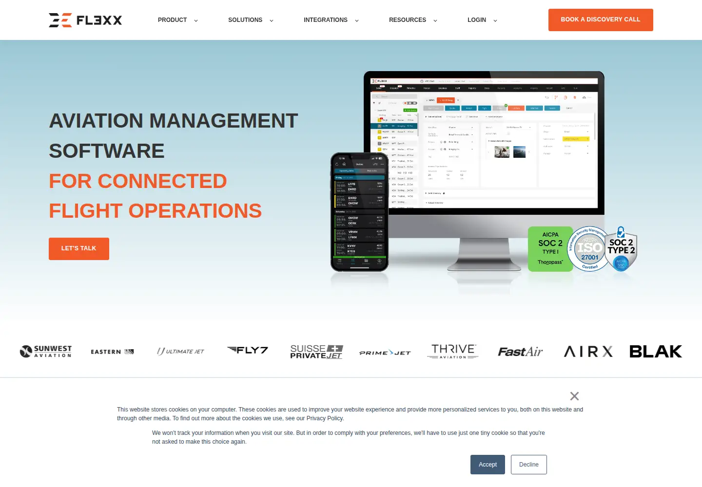 Captured homepage of fl3xx.com in the current scan
