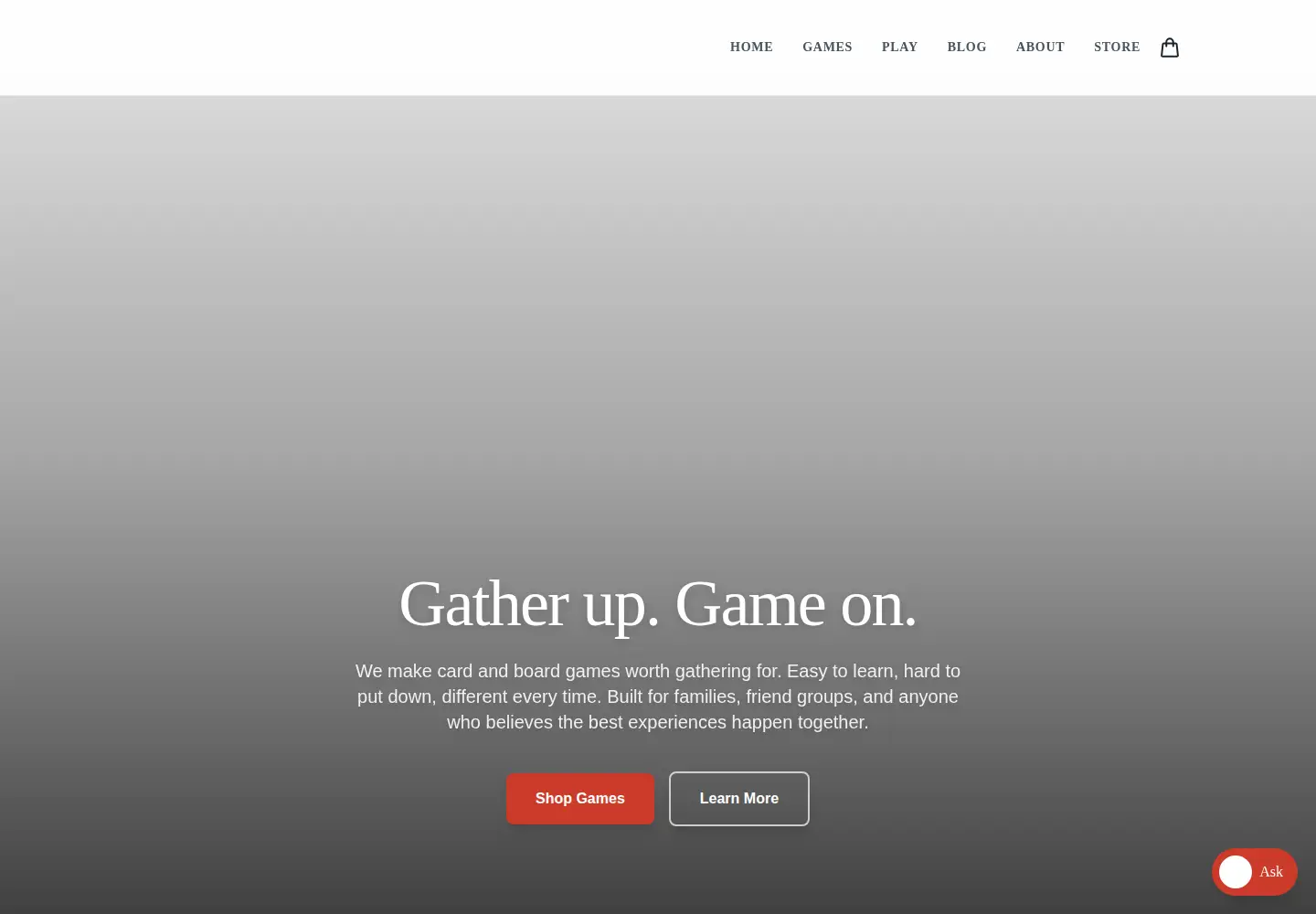 Screenshot of gottaplay.games