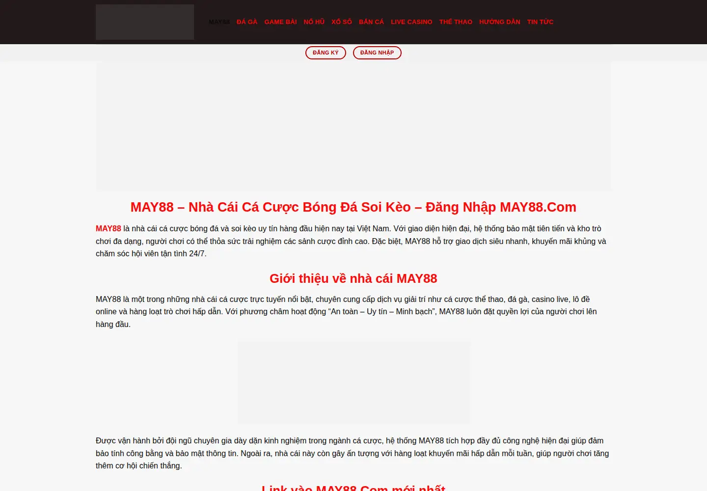 Screenshot of may88e.org