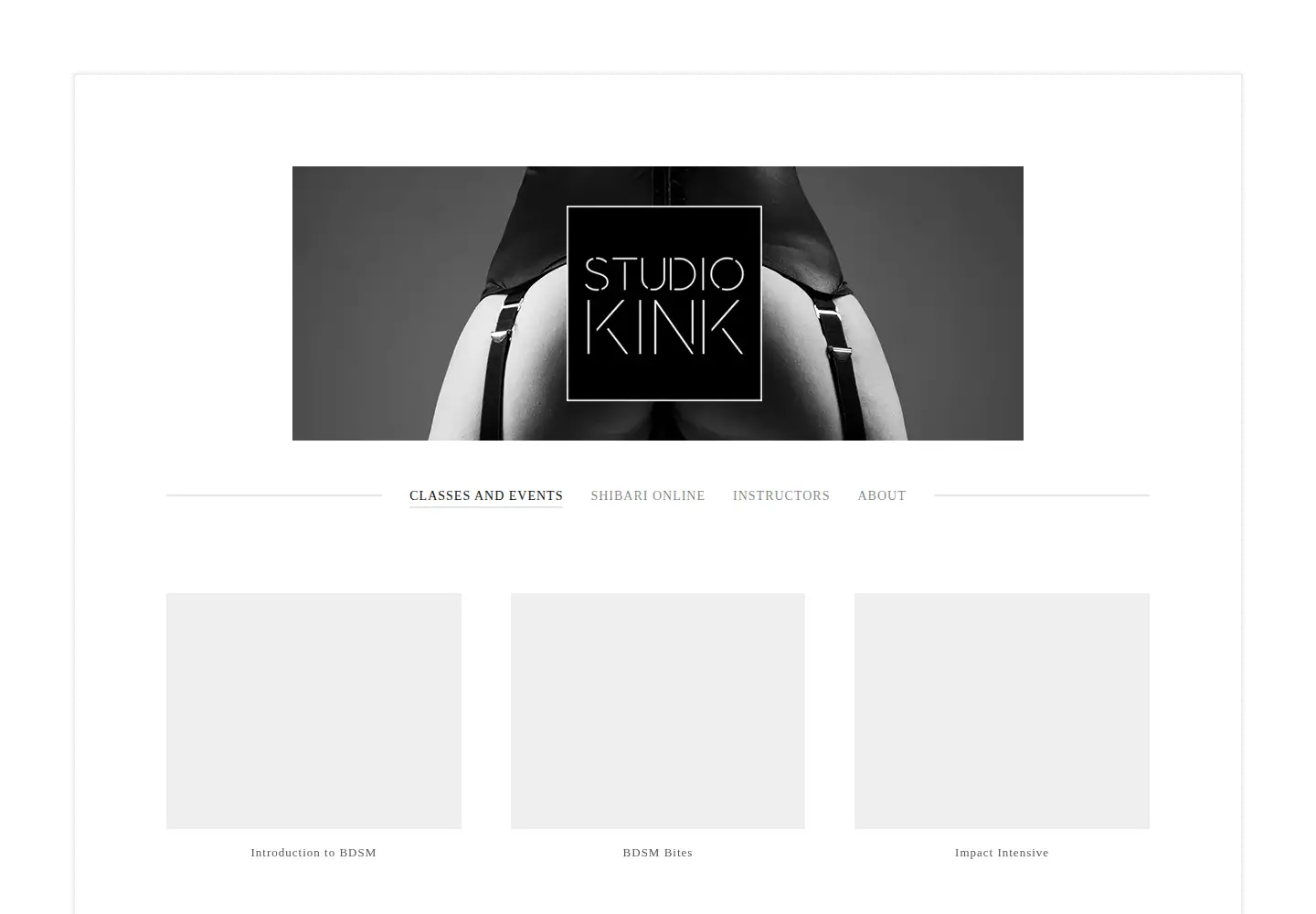 Screenshot of studiokink.com