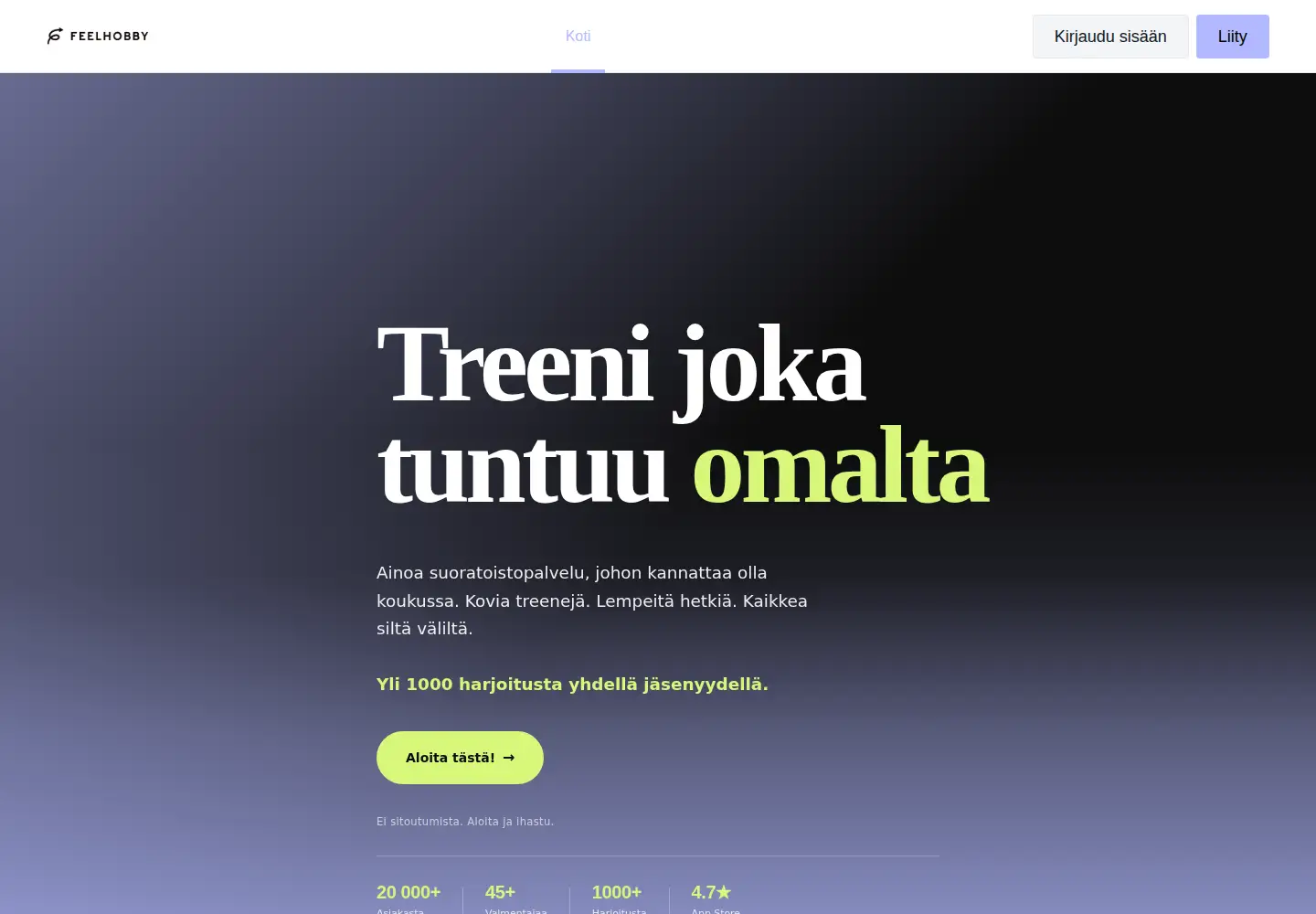 Screenshot of feelhobby.com