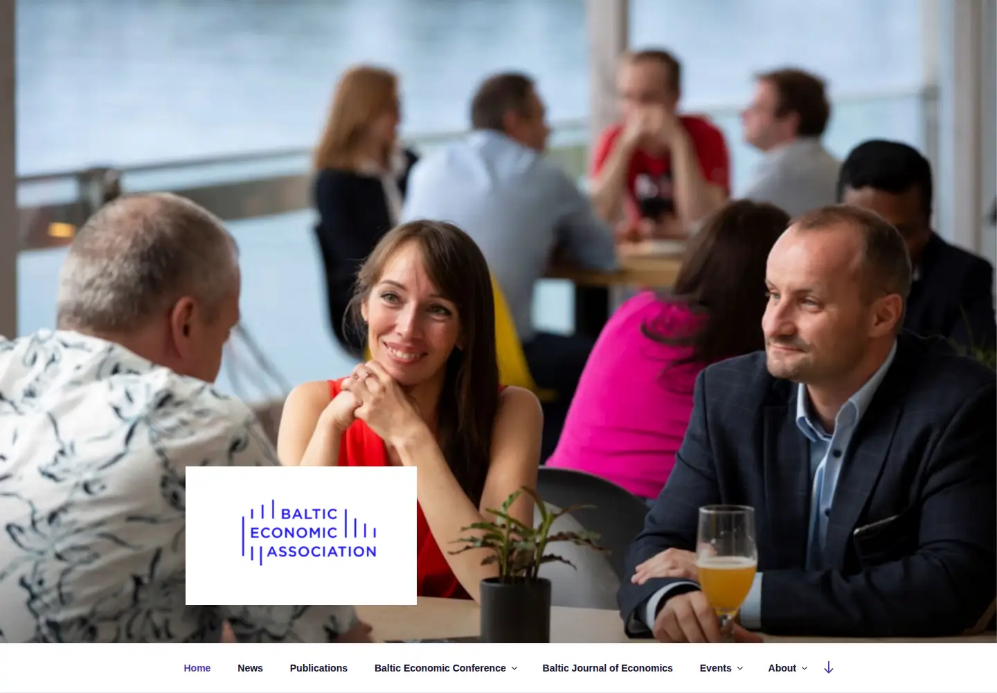 Captured homepage of balticecon.org in the current scan