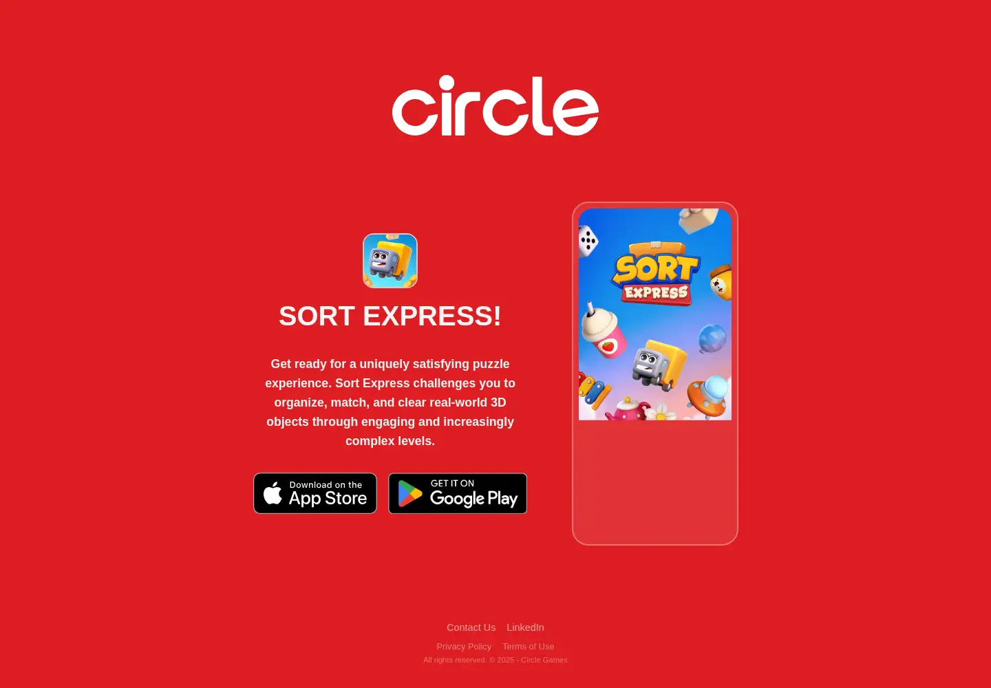 Screenshot of circle.gs
