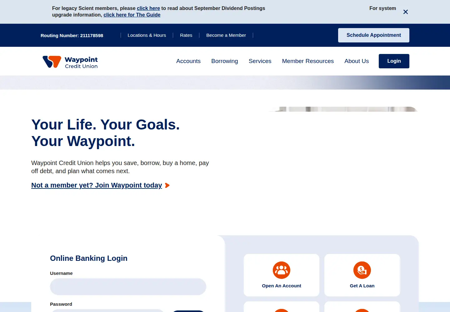 Screenshot of scientfcu.org
