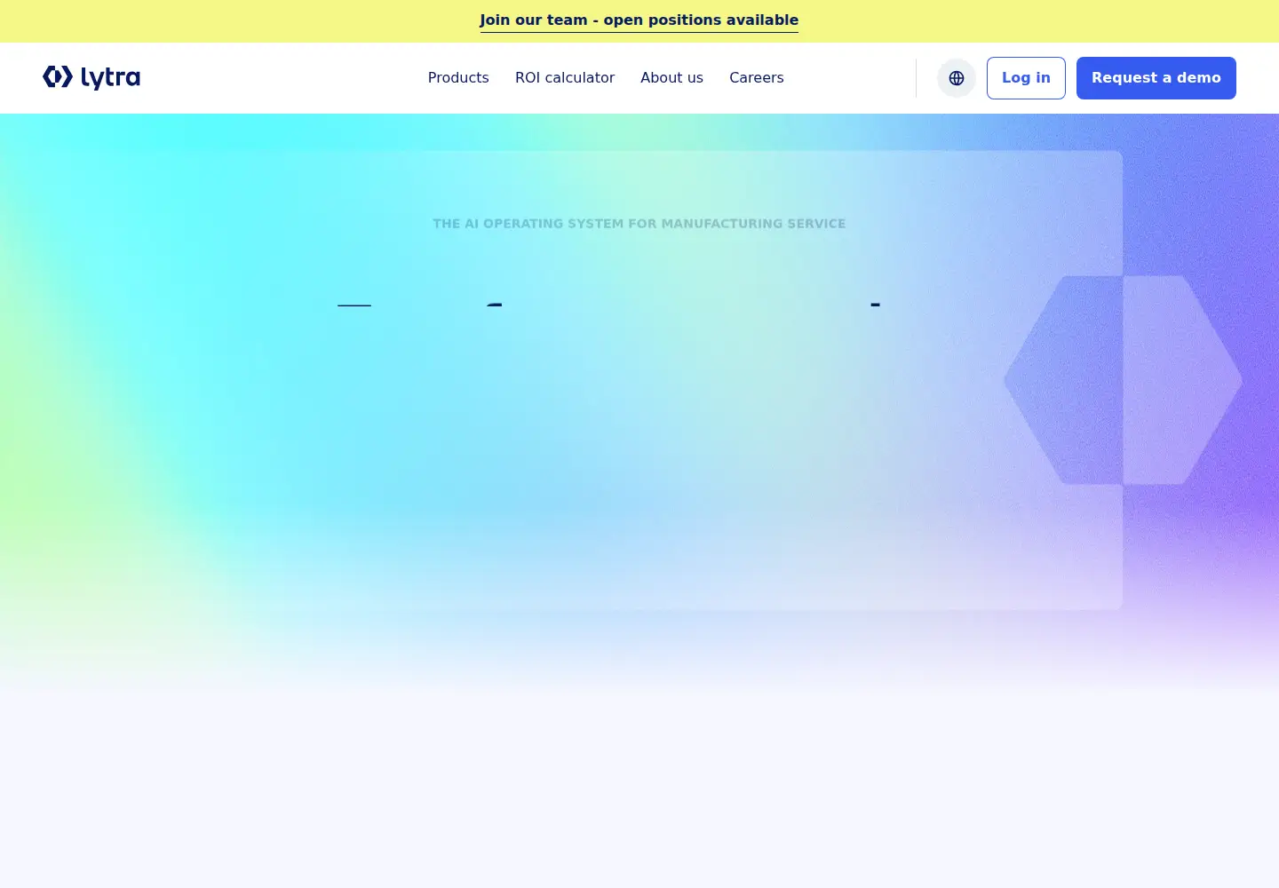 Screenshot of lytra.ai