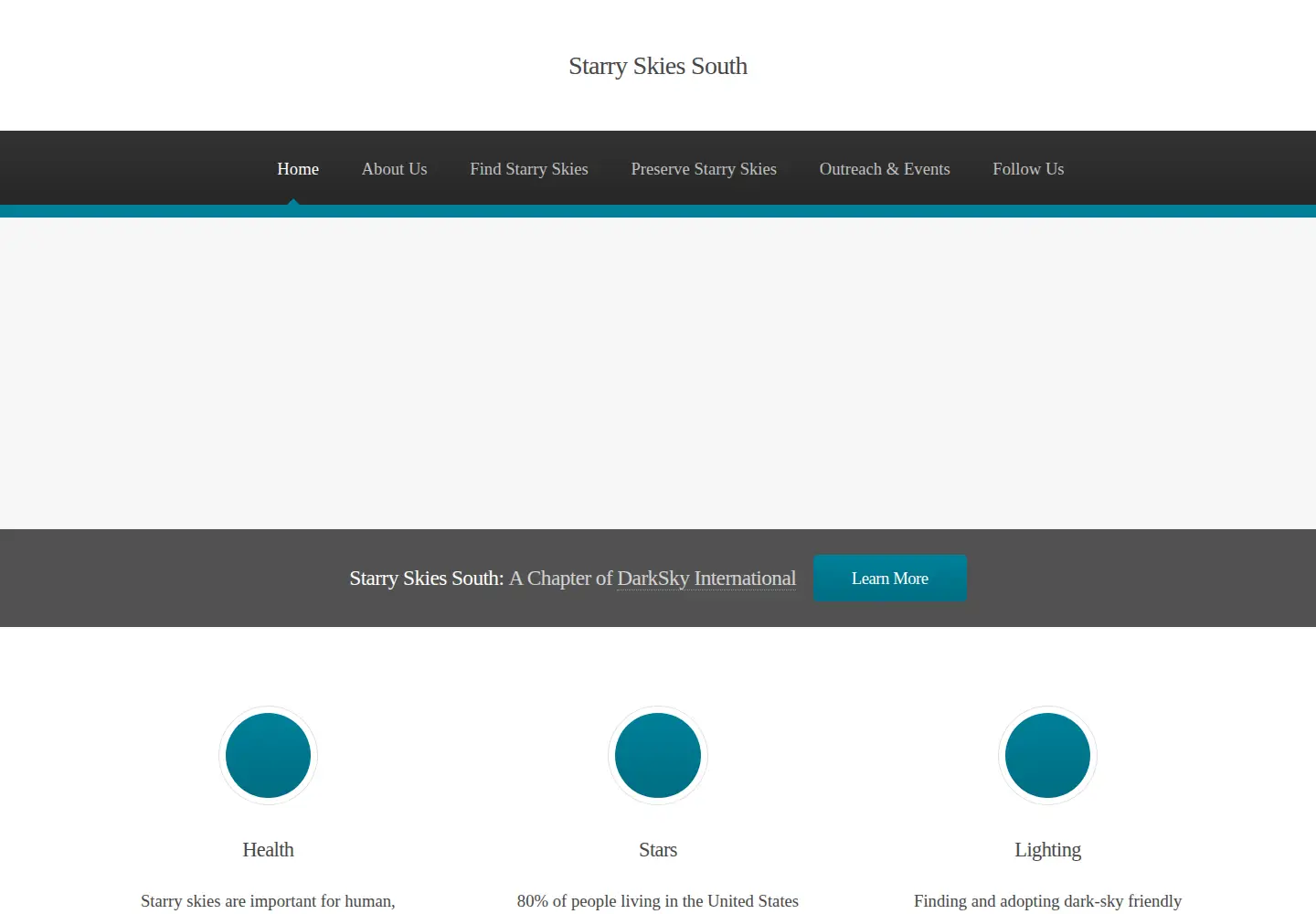 Screenshot of starryskiessouth.org
