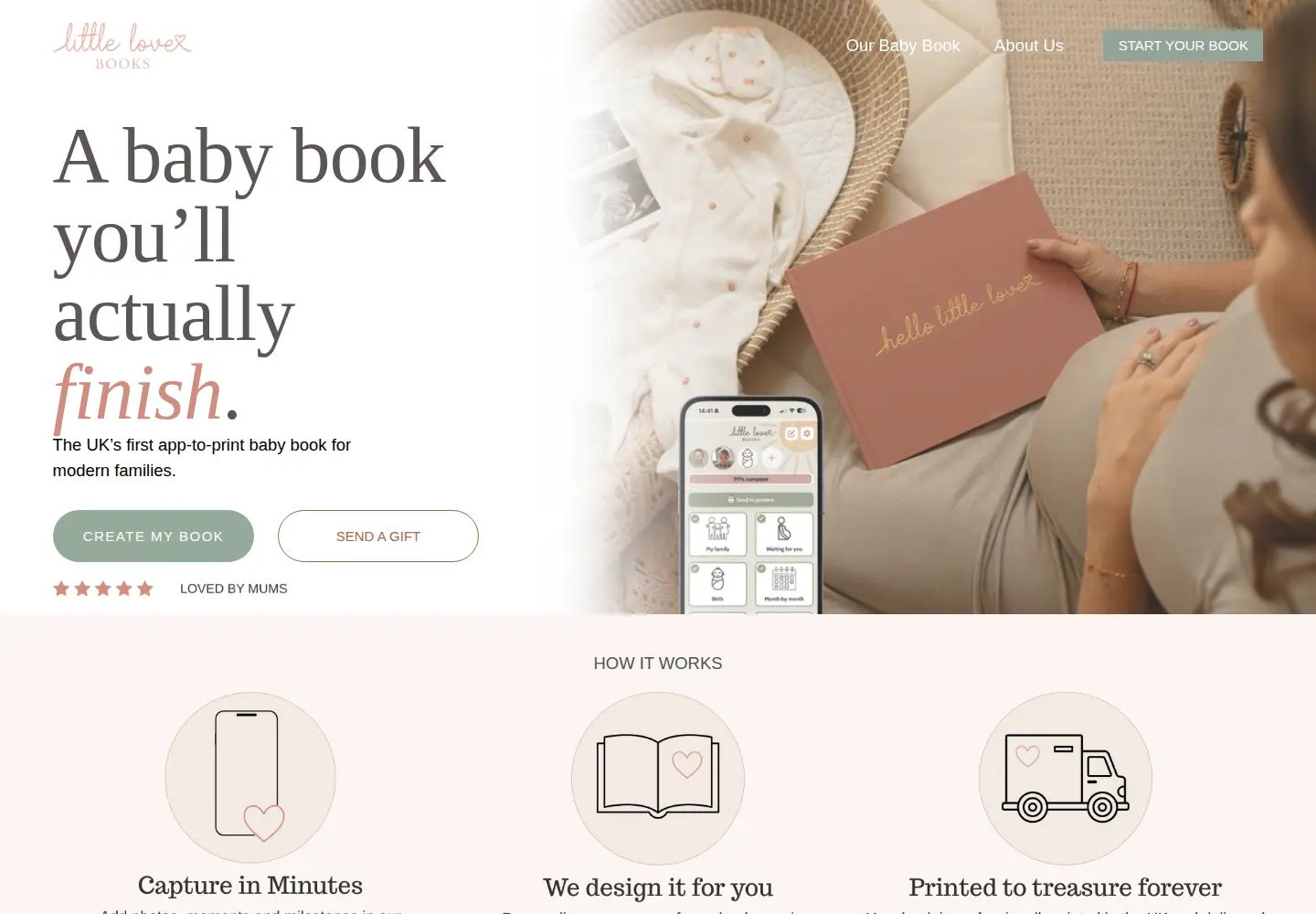 Screenshot of littlelovebooks.com