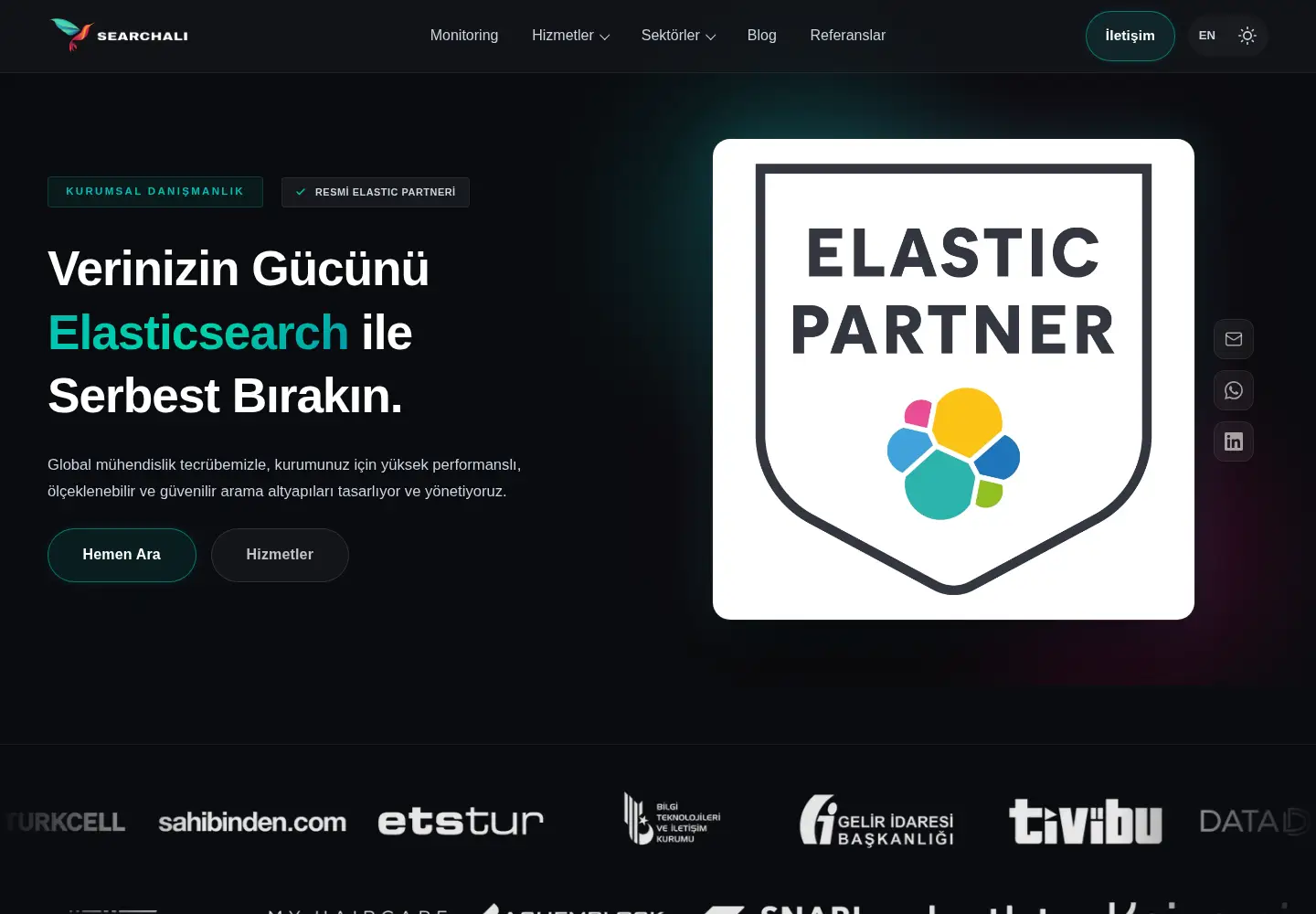 Screenshot of searchali.com