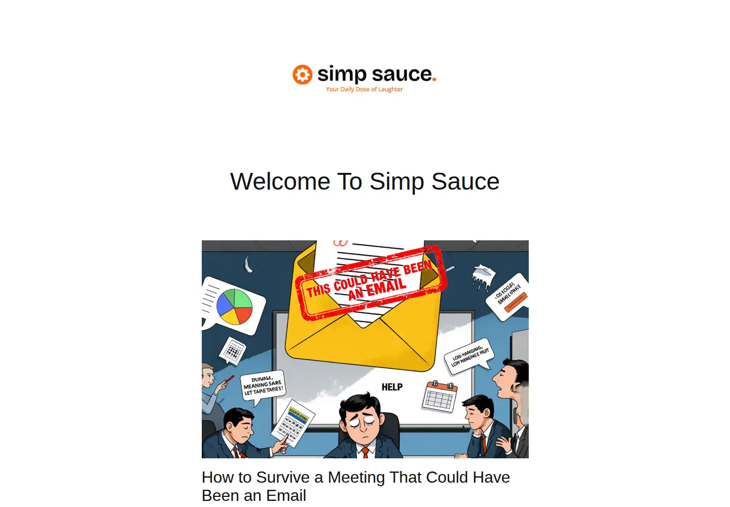 Captured homepage of simpsauce.com in the current scan