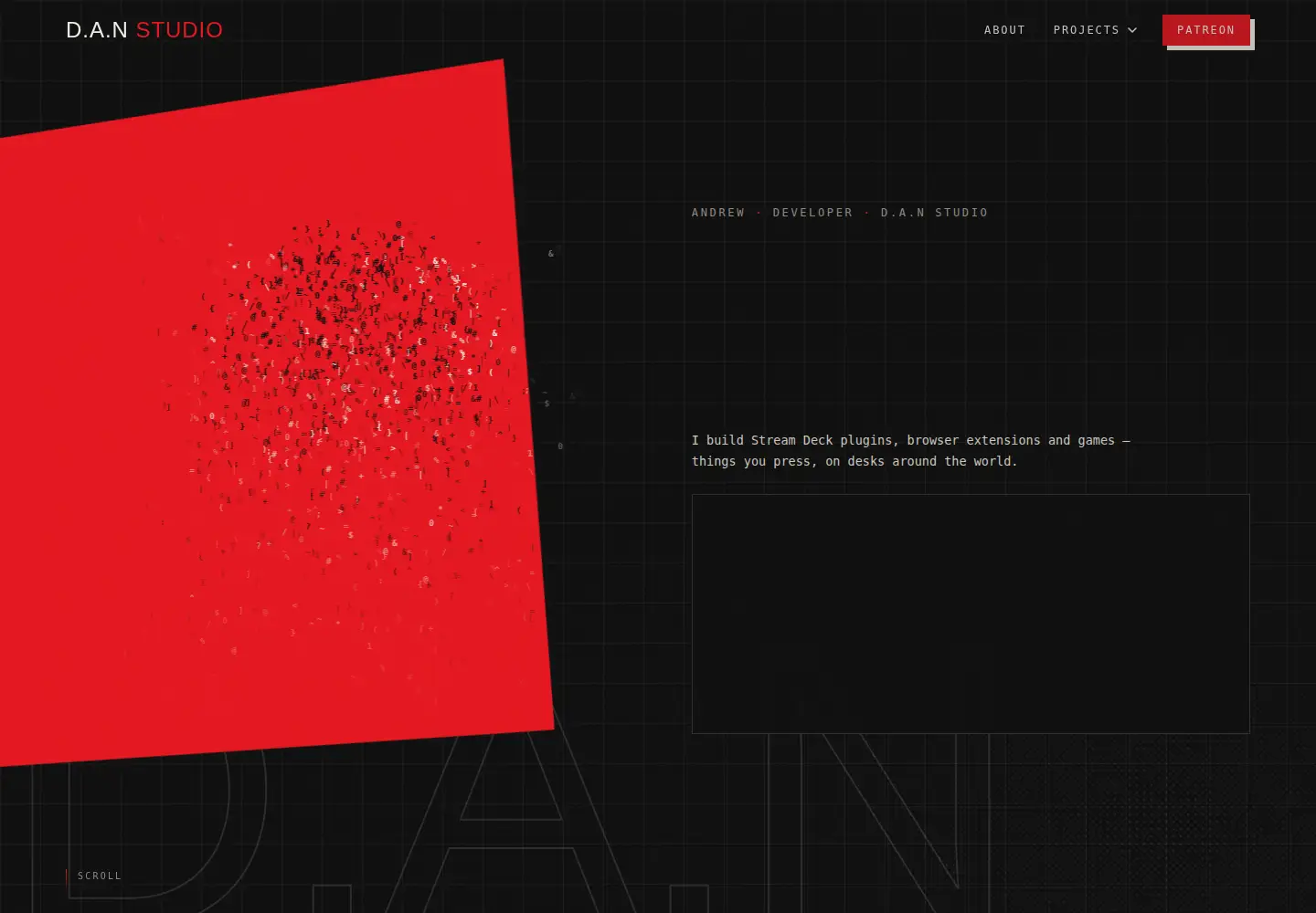 Screenshot of danstudio.dev