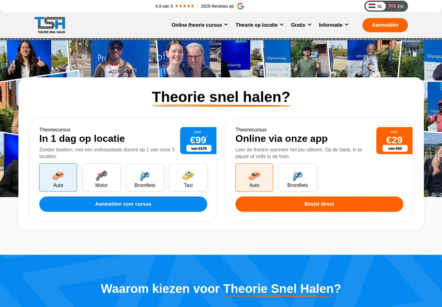 Screenshot of theoriesnelhalen.nl