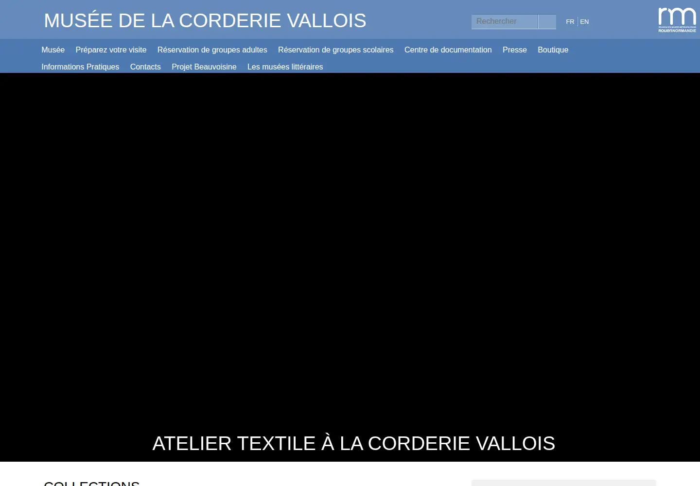 Screenshot of corderievallois.fr