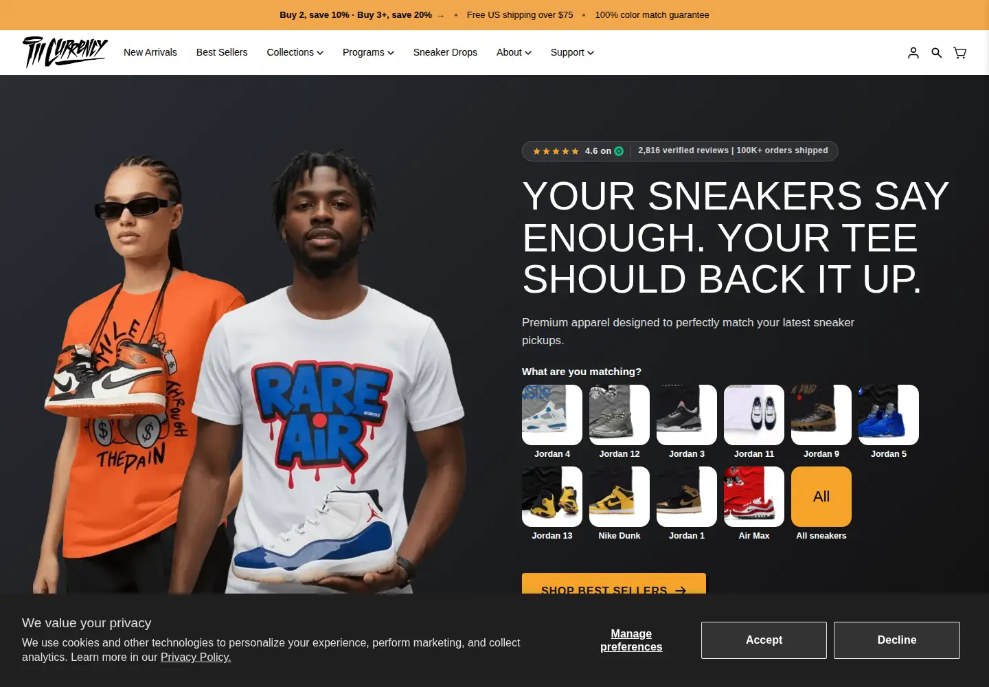 Captured homepage of illcurrency.com in the current scan