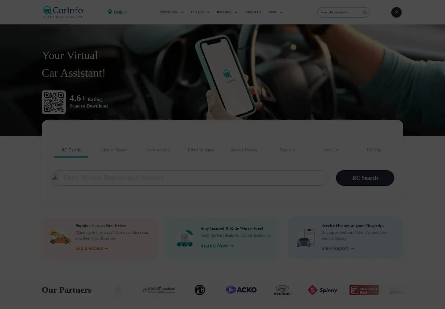 Screenshot of carinfo.app