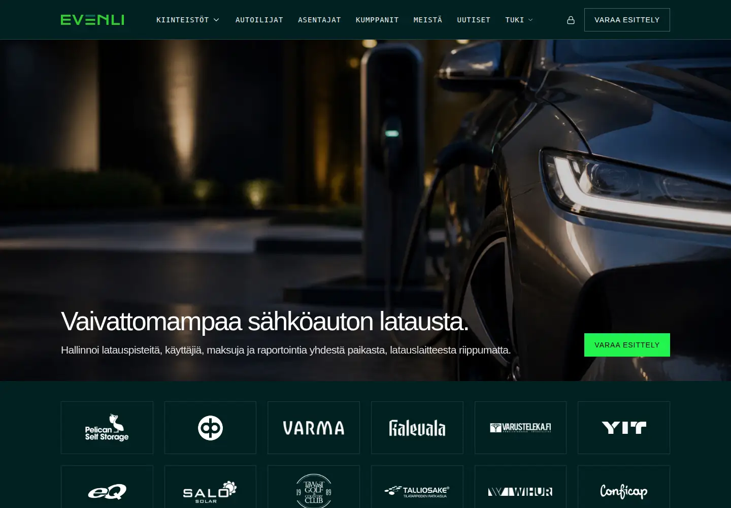 Screenshot of evenli.com