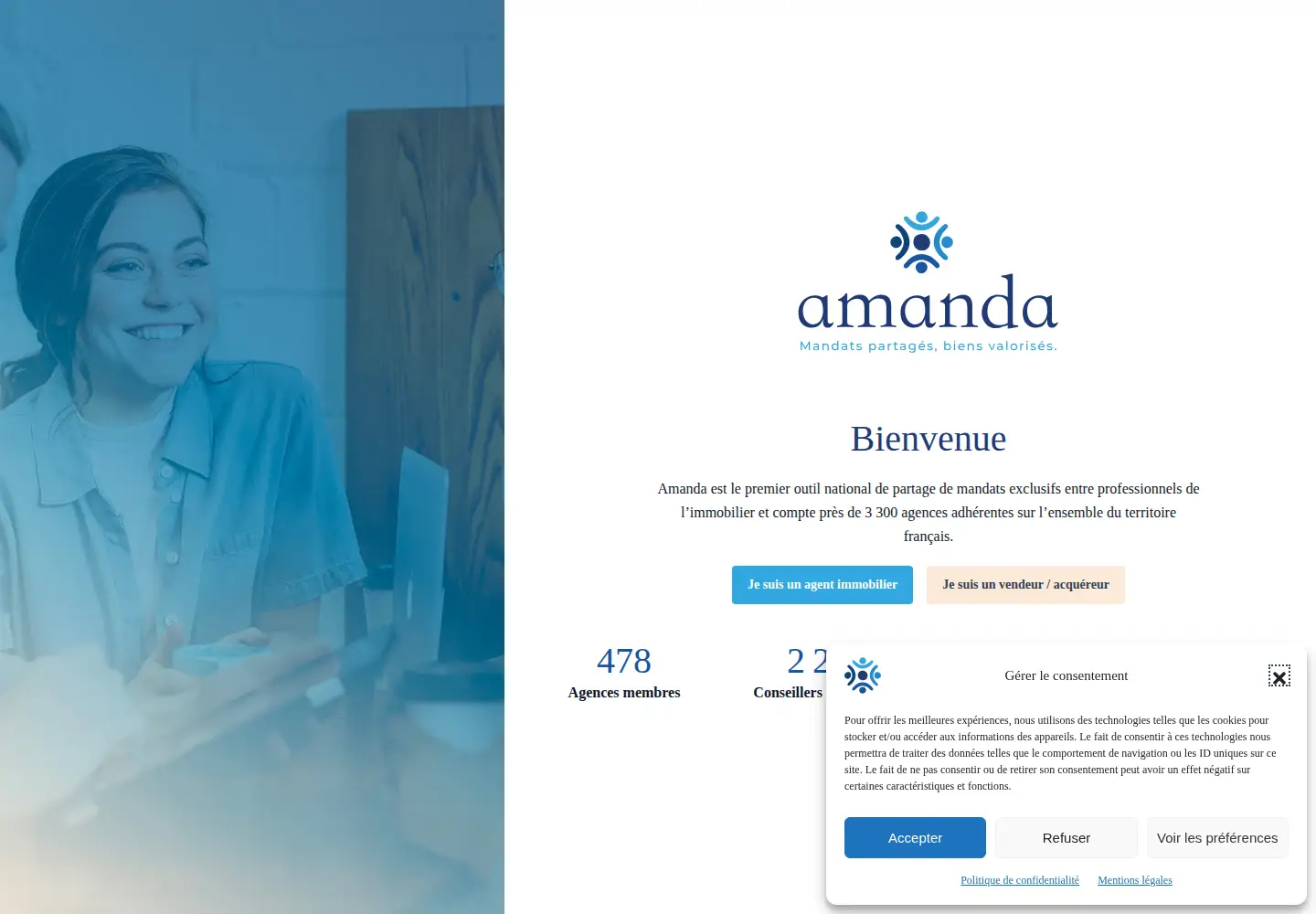 Screenshot of fichieramepi.fr