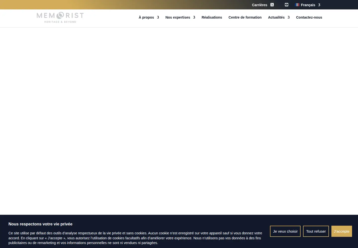 Screenshot of thememorist.com