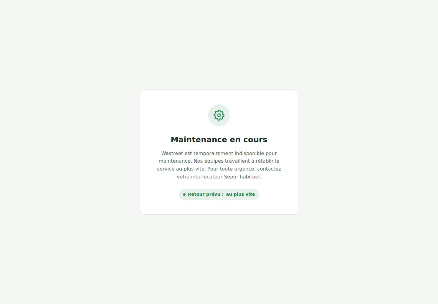 Screenshot of waster.fr