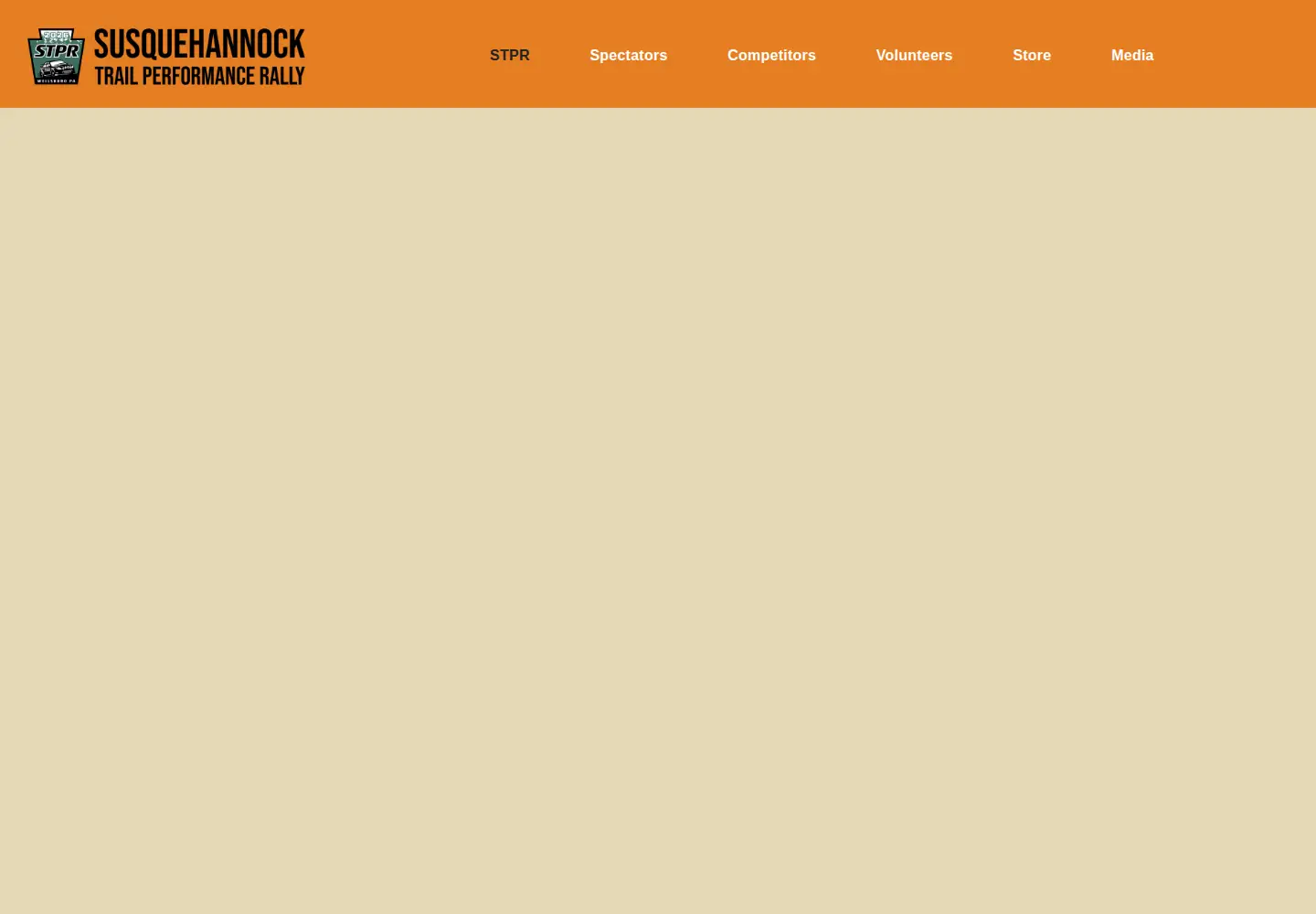Captured homepage of stpr.org in the current scan