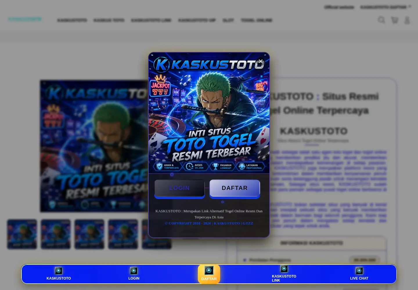 Screenshot of sg-777.com.ph