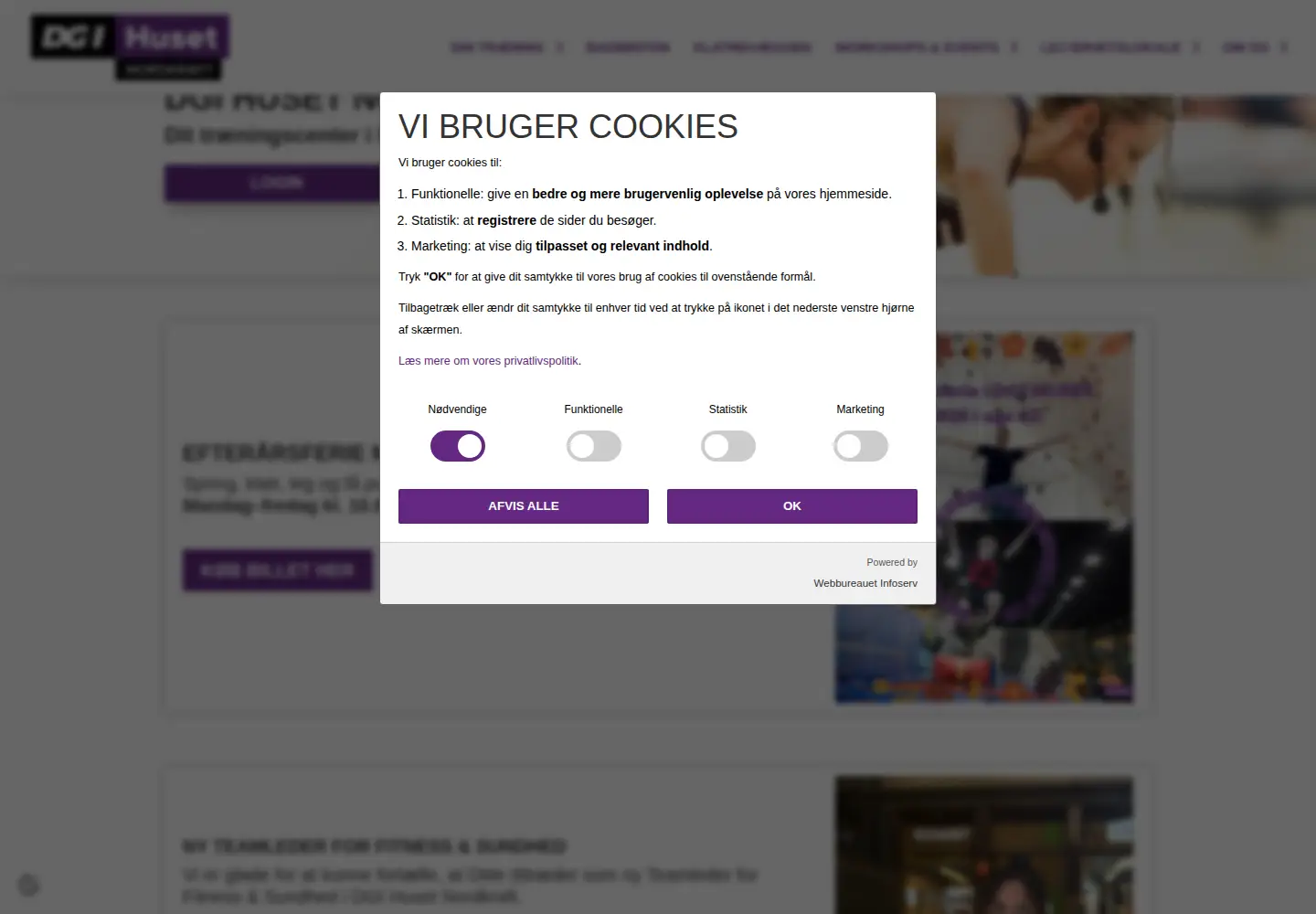 Screenshot of dgihusetnordkraft.dk