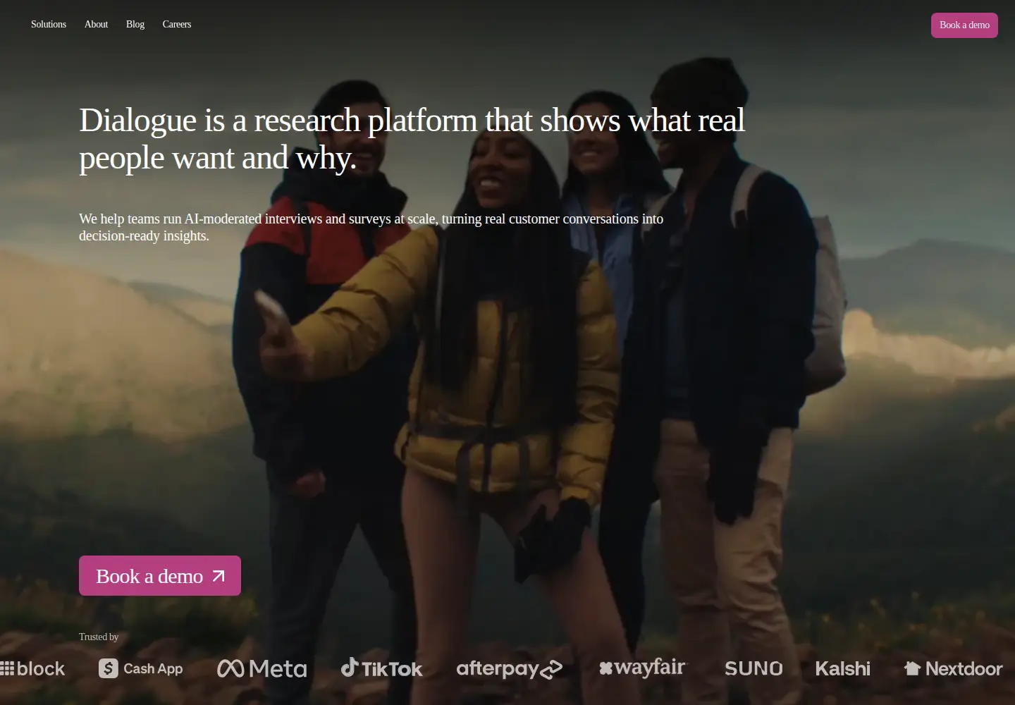 Screenshot of dialogueai.com