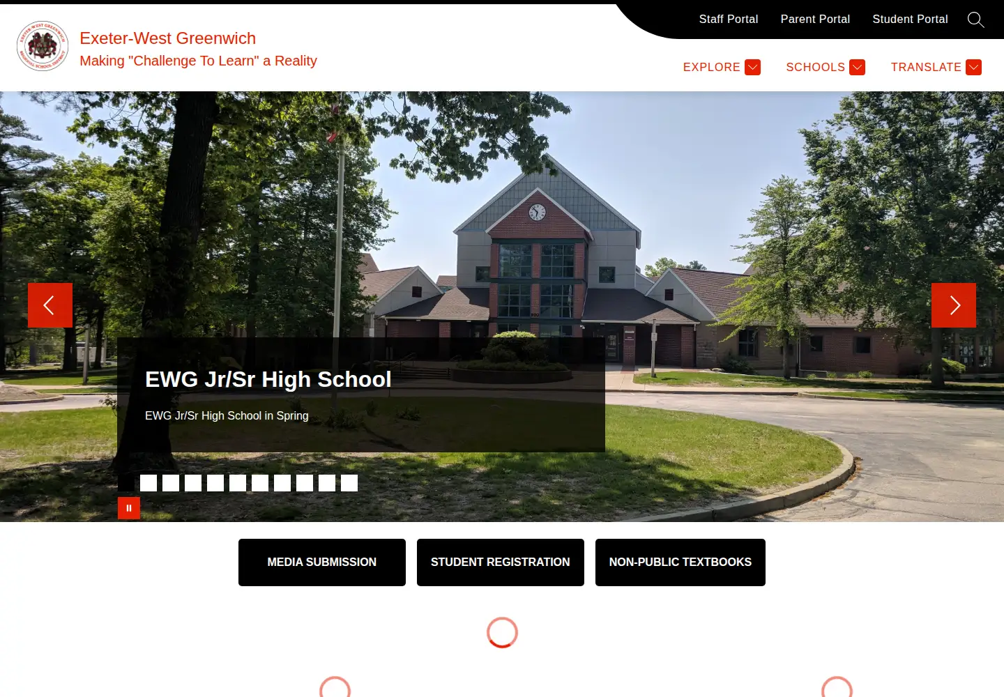 Screenshot of ewgrsd.org