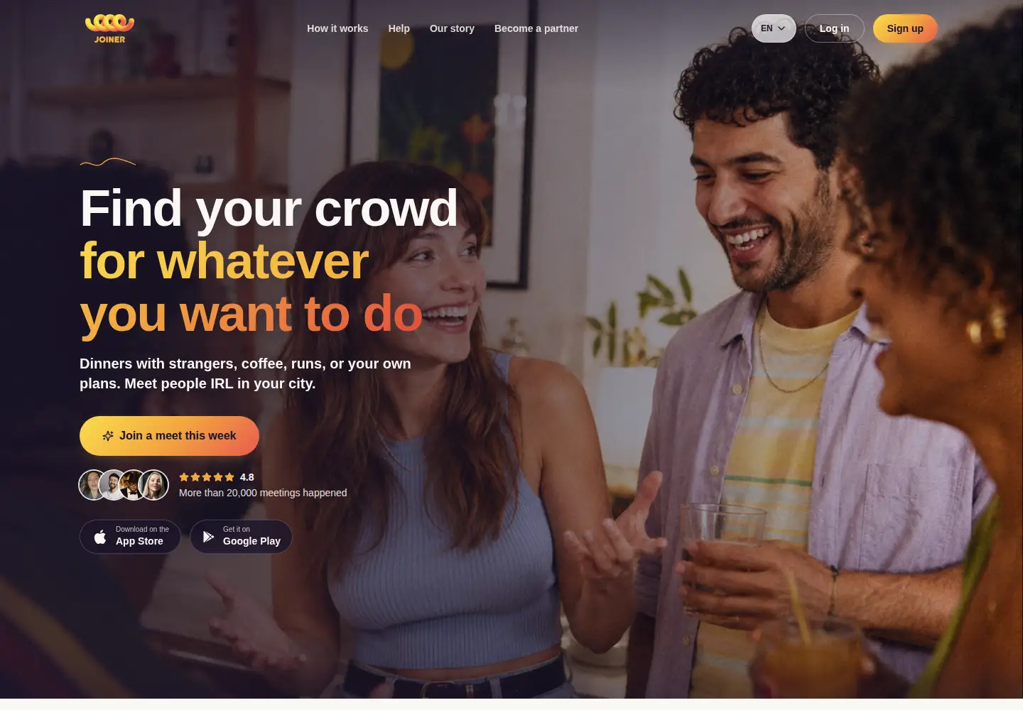 Screenshot of getjoiner.com