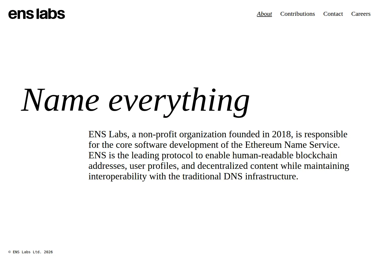 Screenshot of enslabs.org