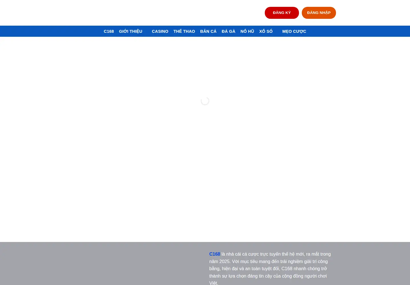 Captured homepage of c168.best in the current scan