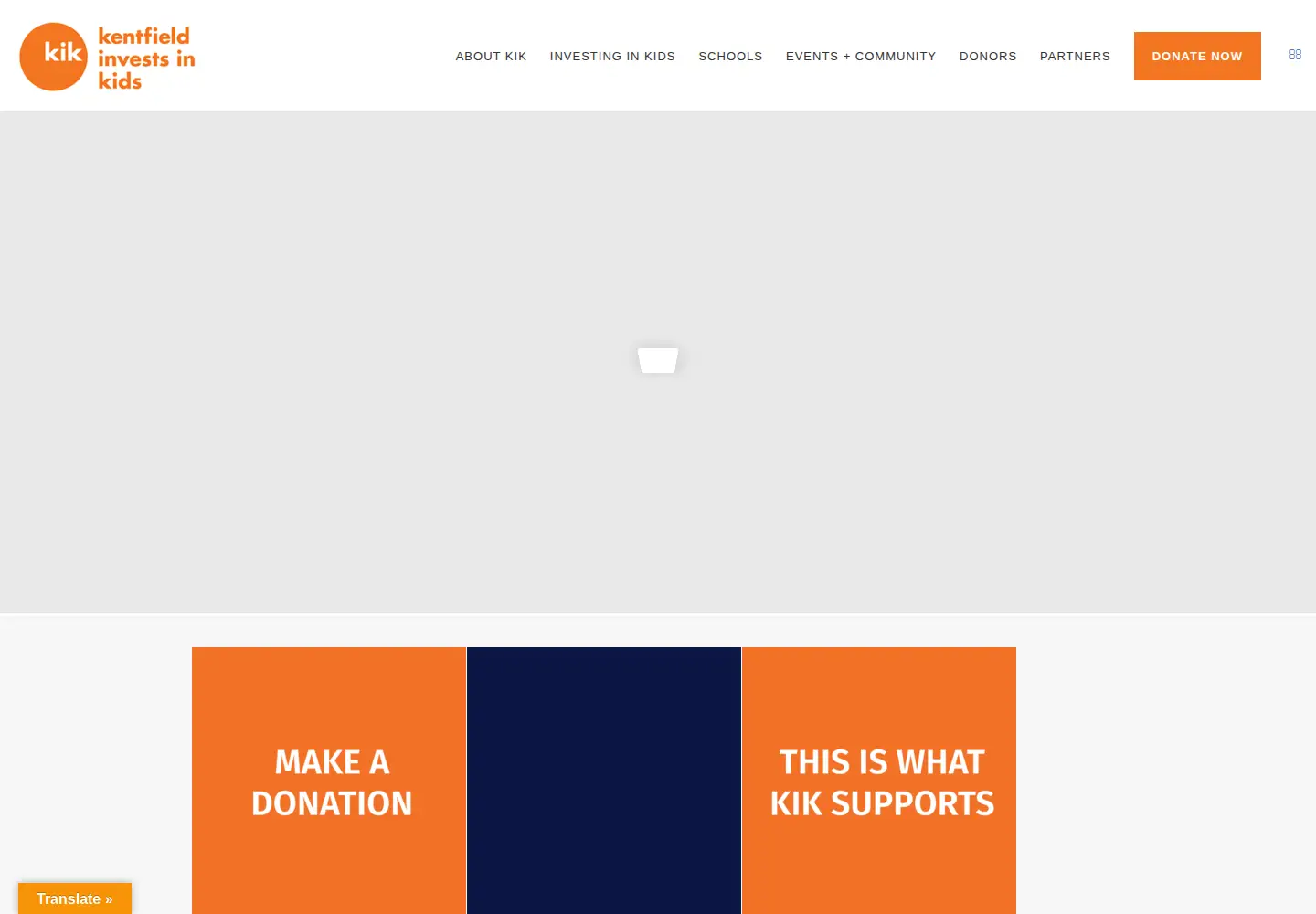 Screenshot of kikschools.org