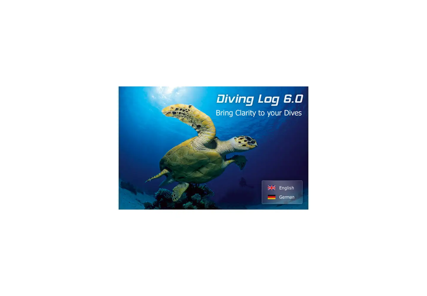 Captured homepage of divinglog.com in the current scan