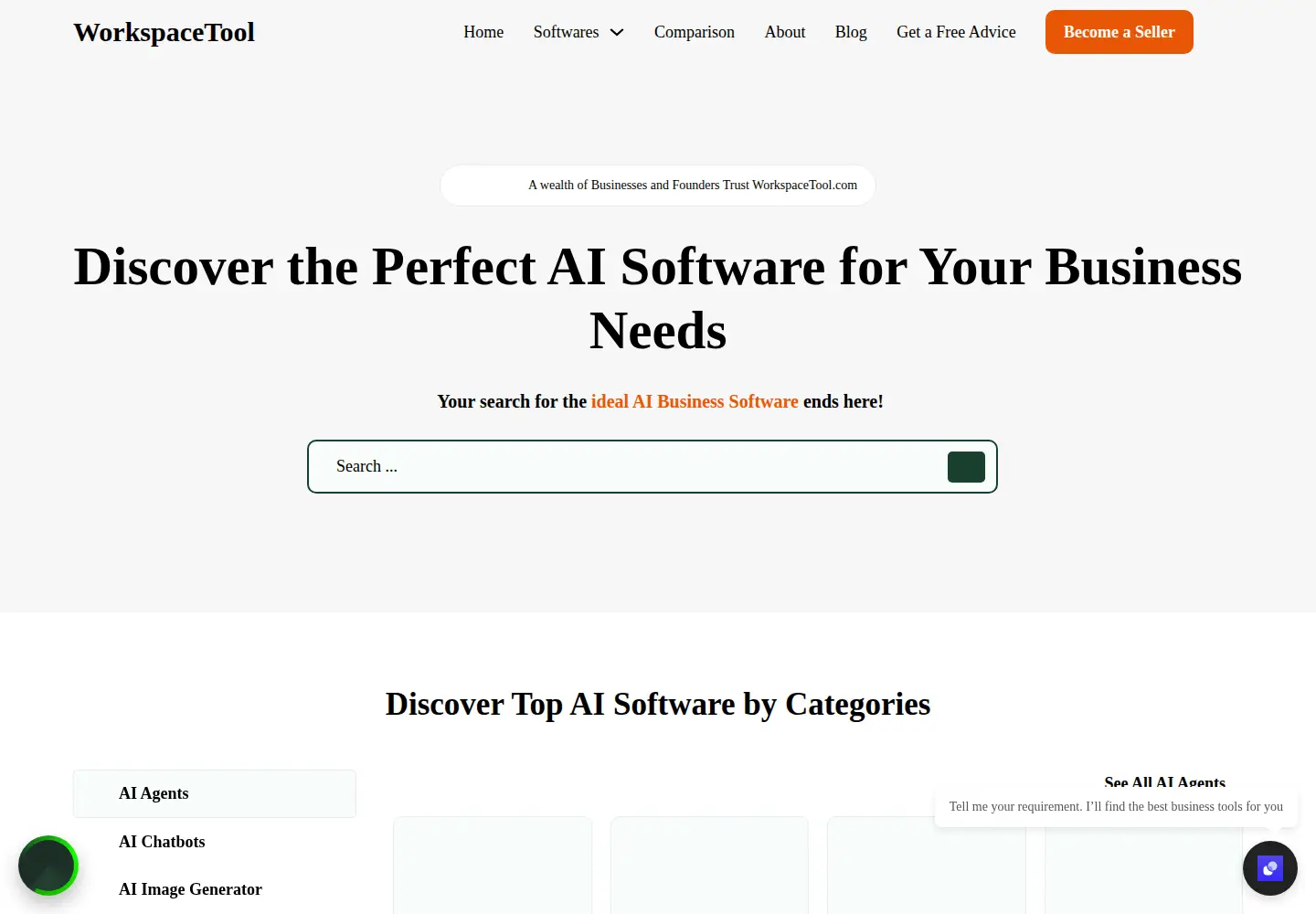 Screenshot of workspacetool.com