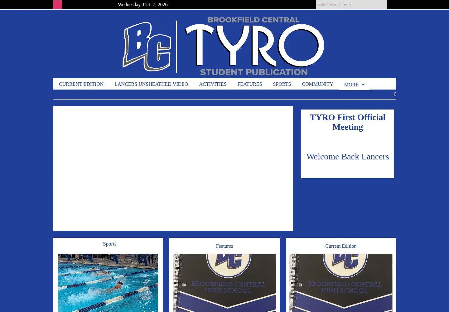 Captured homepage of bctyro.com in the current scan