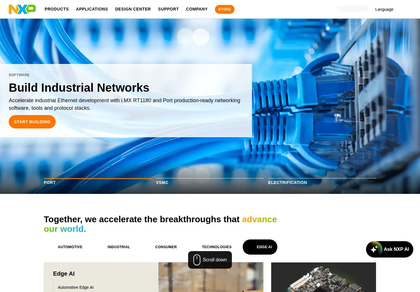 Captured homepage of nearfieldcommunication.com in the current scan