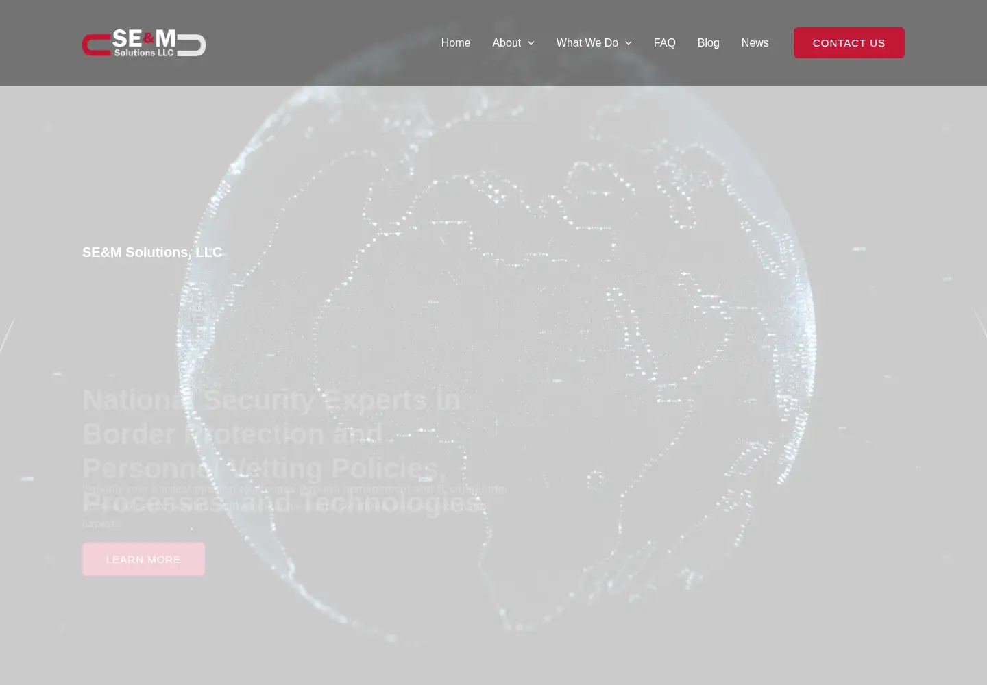 Screenshot of semsolutionsllc.com