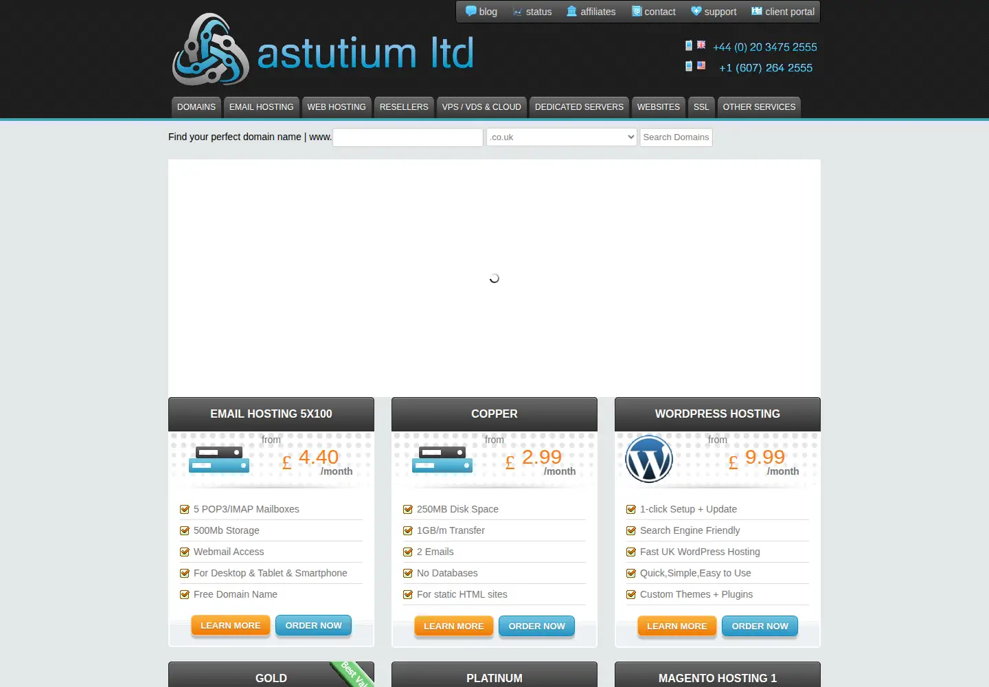 Screenshot of cyberstrider.net